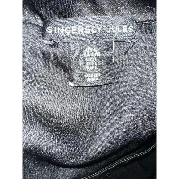 Sincerely Jules Black Skirt Size Large - Picture 3 of 3